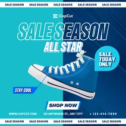 Sneakers Promotion Instagram Post