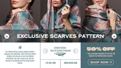 Exclusive Scraves Pattern Promotion