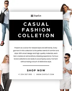 Casual Fashion Product Display Instagram Portrait