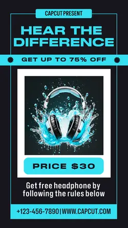 Hear The Difference Headphone Promotion