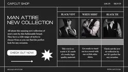 Fashion Man Attire New Collection Twitter Post