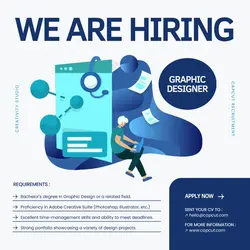 We Are Hiring Instagram Post