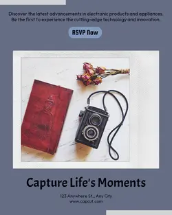 Electronic products & Appliances Invitation