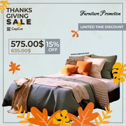 Household Bedding Product display Collage style