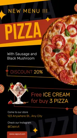 Pizza New Variant Instagram Story
