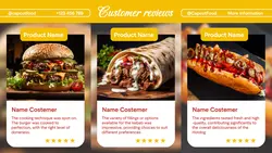 Product Sales Testimonials for food business needs