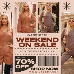 4 MULTI IMAGE WOMAN FASHION BROWN