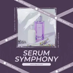 Beauty Serum Symphony Instagram Post