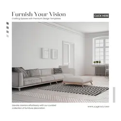 Furniture Furnish Your Vision Instagram Post