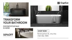 Household&Bathtub Discount Minimalist