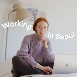 Working in Seoul Vlog Youtube Thumbnail