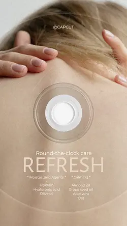 Personal care body lotion ingredien display #CC0