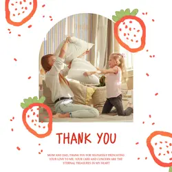 Wedding anniversary card show simple style(cc web)