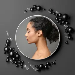 Non-Marketing IG Photo Profile Black Bubble