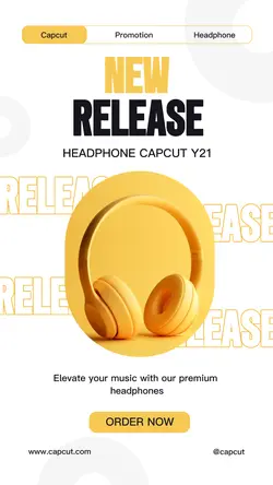 Electronic Product New Release Modern Tiktok Post