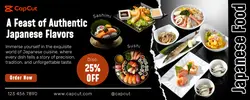 Japanese Food Promotion Twitch Cover