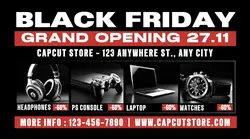 Black Friday Grand Opening Facebook Ad