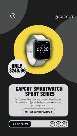 Smartwatch Promotion Instagram Story