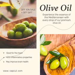  Foods & olive oil Minimalist