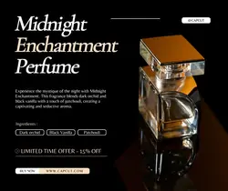 Perfume Product Promotion Facebook Post