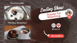 Self-media food display ins style cc web