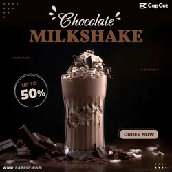 Choco Milkshake Promotion Instagram Stories