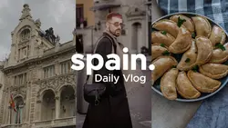 Youtube Thumbnail- Traveling Vlog To Spain