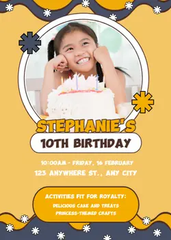 Non-Marketing Invitation-Kid Birthday