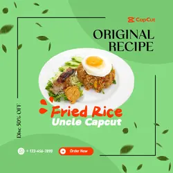 Food & Beverages Fried Rice Original Recipe