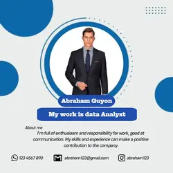Work aktivities as data analyst | Post Instagram