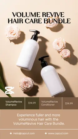 Beauty Pricelist Brown Instagram Story