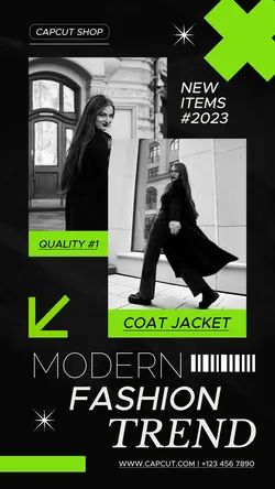 Instagram Story Fashion Modern Trend Promotion