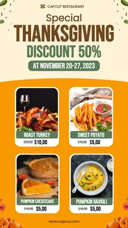 Thanksgiving Special Promotion