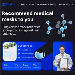 medical mask  display  Simplicity