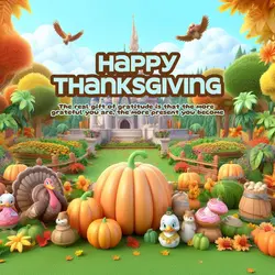 Happy Thanksgiving Greetings Linkedin Post