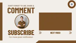 Non-marketing Youtube Endscreen