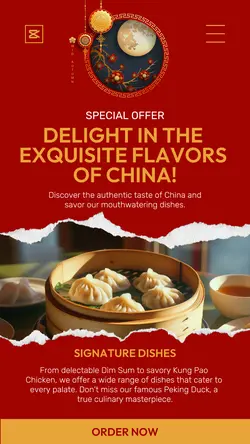 Food & Beverages Chinese Food Promotion