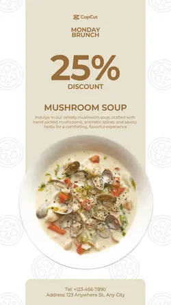 Food Soup Promotion Instagram Story