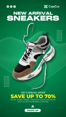 New Arrival Sneakers Promotion Instagram Story