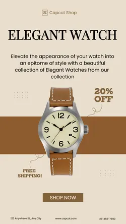 Watch Promotion Instagram Story