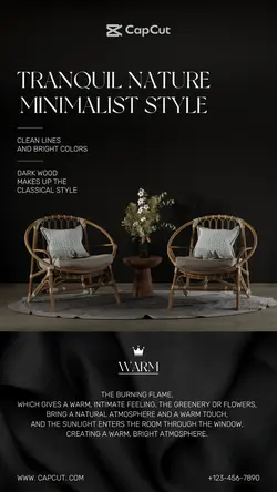 Home Wooden chairs New Minimalist