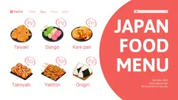 Japanese Restaurant Menu Twitter Post