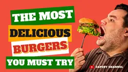 Youtube Thumbnail Reaction People eating burgers