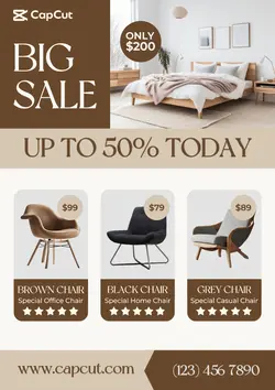 Furniture Promotion Product Page