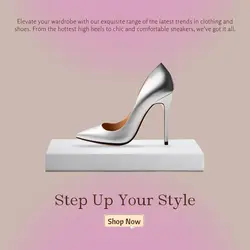Clothing & Shoes Menu