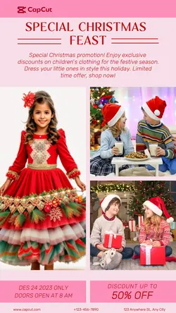 SPECIAL CHRISTMAS FEAST DISPLAY PROMOTION IG STOR