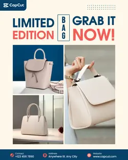 Fashion Girl Bag Product Display