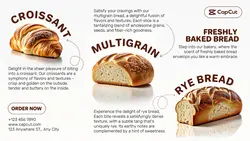 Food Freshly Bread Display Twitter Post