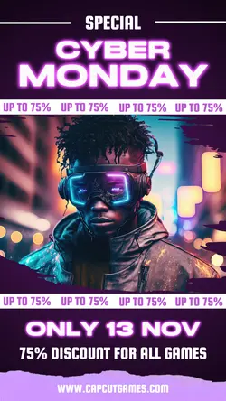 Cyber Monday Game Promotion