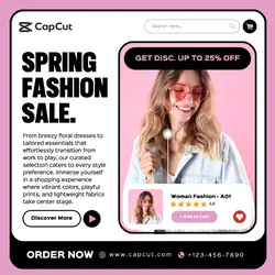 2024 Spring Fashion Sale Instagram Post
